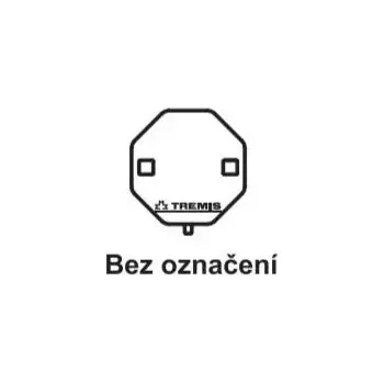 Hromosvod Štítek označovací prázdný plast Tremis VS050