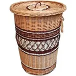 HRADIL H092 Proutěný koš na prádlo kulatý 67 x 52 x 52 cm 131668971