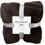 Luxusní beránková deka z mikroplyše NESTIVE tmavě hnědá Rozměr: 200 x 230 cm 236498220