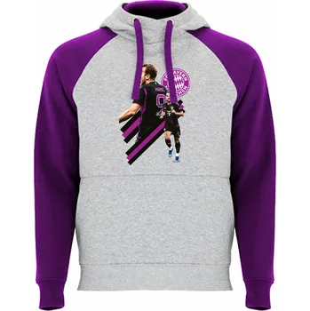 Mikina s fotablistou Harry Kane Barva: Purpurová/fialová, Velikost: S