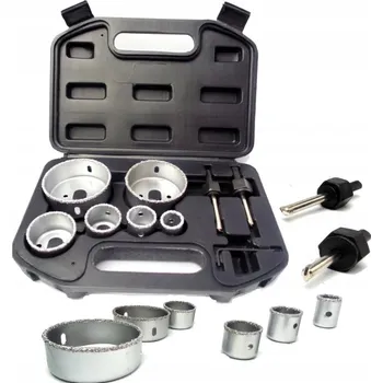 Vrták Falon-Tech Wolframové korunkové vrtáky na dlaždice 22-73mm 8ks