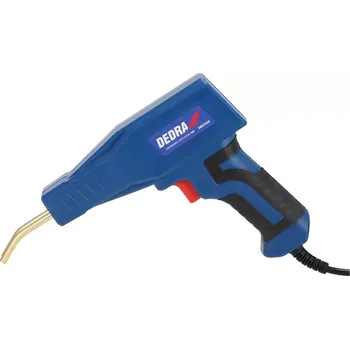 Svářečka Dedra svářečka plastů 50W 500⁰C DED7528 + sponky 400 ks (Dedra DED7528 sponková svářečka na plasty PE, PP, PA, PB a PVC)