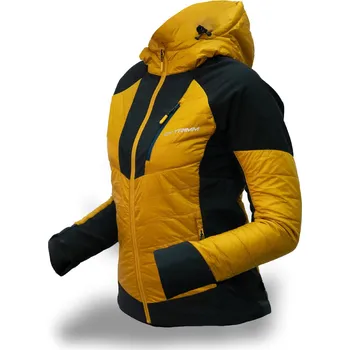 Dámská zimní bunda TRIMM MAROLA mustard/ grafit black Barva: mustard/ grafit black, Velikost: XL