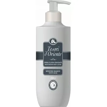 Tělové mléko Tesori d´Oriente Muschio Bianco White Musk tělové mléko 400 ml
