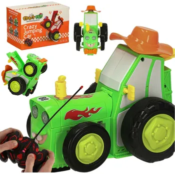 RC model ostatní RC traktor na dálkové ovládání skákající 788936 zelený