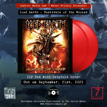 Hudba Iced Earth – Wacken of the wicked / 2 Lp / Red Vinyl