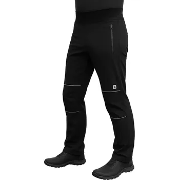 Pánské kalhoty Pánské softshellové kalhoty-černé/30.000mm, 15.000g/m2
