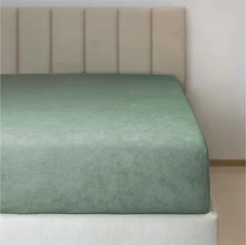 Prostěradlo Prostěradlo froté č.34 olivová 90x220