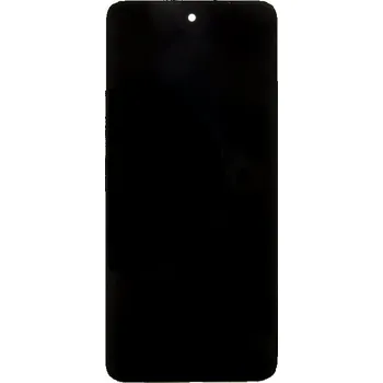 Telefonní příslušenství Originální Motorola LCD displej + dotyková deska + přední kryt pro Motorola Moto G53 černý