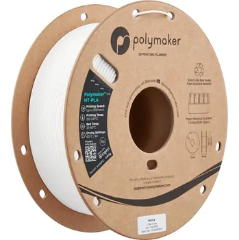 Filament Polymaker HT-PLA bílá 1,75mm 1kg