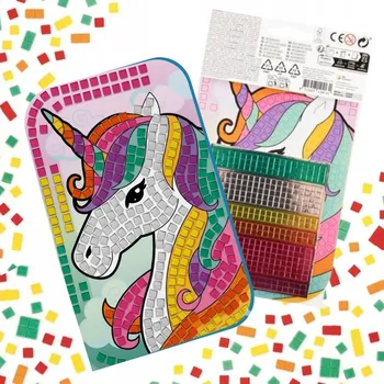 kreativní sada Pěnová Mozaika - Kreativní Sada pro Děti - Jednorožec