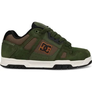 Pánská tenisová obuv Dc shoes pánské boty Stag Olive / Off White | Zelená | Velikost 43 EU