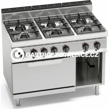 Sporák Sporák s troubou Bertos G7F6P+FG