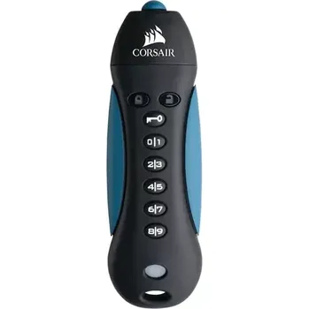 USB flash disk Corsair Flash Padlock 3 256 GB modro-černá (CMFPLA3B-256GB)