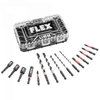 Sada nářadí FLEX DB 15 Sada bitů a vrtáků
