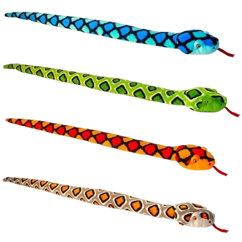 plyšák Keeleco Had 100 cm 4 druhy (1 ks)