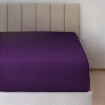 Prostěradlo Polášek Holešov Prostěradlo froté č.43 tm.fialová 200x220 Fialová výška matrace 15 - 18 cm