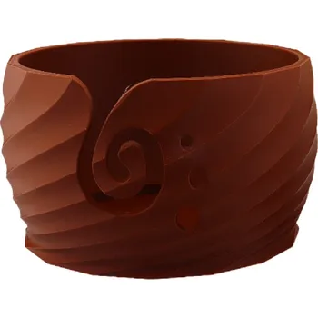 Organizér galanterie Pro Háčkování Miska na klubíčko OPTIK XL Hnědá