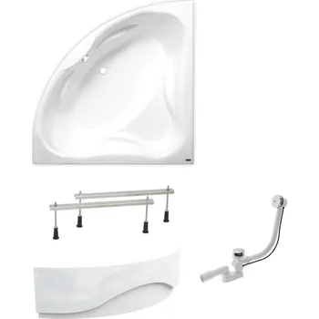 Vana Laguna Rohová vana Laguna Cornelia 140x140 cm akrylát levá i pravá SIKOCO1400ANP SIKOCO1400ANP