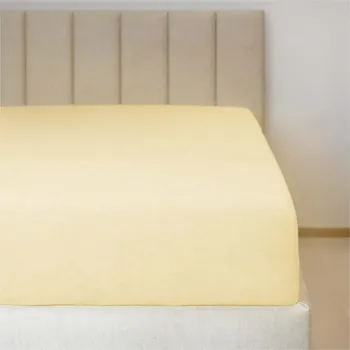 Prostěradlo Froté prostěradlo č.4 sv.žlutá 90x220