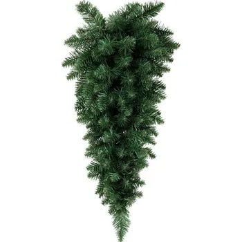 Vánoční dekorace Vánoční závěsná dekorace Smrk 60 cm zelená