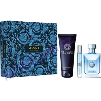 Pánský parfém Versace Pour Homme - EDT 100 ml + sprchový gel 150 ml + EDT 10 ml