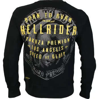 Pánská mikina Pánská mikina Yakuza Premium 3821 A black Velikost: 4XL