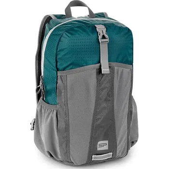 turistický batoh Spokey HIDDEN PEAK Batoh skládací 18 l, šedo-modrý