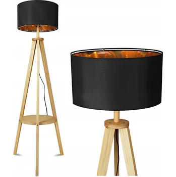 Stojací lampa Stojací lampa Smartled Stojací lampy E27 40 W černá