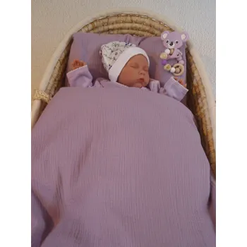 Dětská deka Pro útulný domov Deka mušelínová Fialová