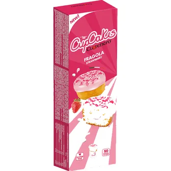 CUORENERO Cupcake jahoda bez lepku 120 g