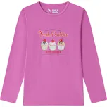 Dívčí tričko fialové Wolf & Wolfie S2543A Velikost: 164