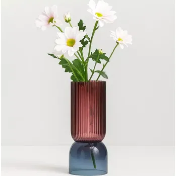 Váza Hübsch Váza Flair, 2,0 l, fialová