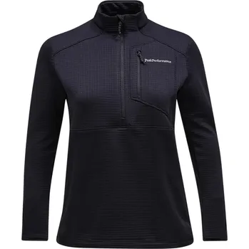 Pánská mikina Peak Performance W Trail Polartec Half Zip - black