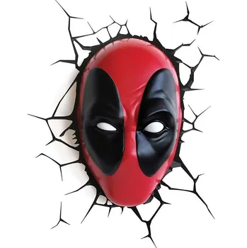 Lampička 3D Lampa Marvel - Deadpool