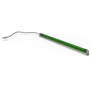 Stavební profil Alusic LED světlo BH 30-8, IM 40-8, délka 500 mm, zelené
