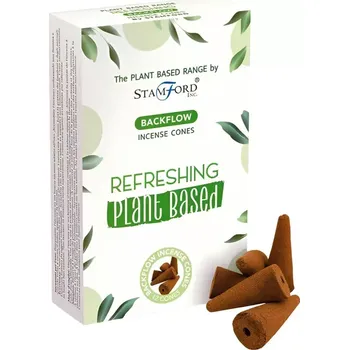 Aroma lampa Stamford Rostlinné vonné kužely Tekoucí dým Osvěžující 12 ks