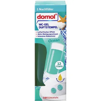 Osvěžovač vzduchu Domol WC gel Ocean náhradní náplň 75 ml