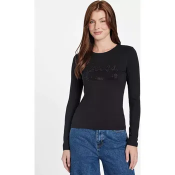 Dámské tričko GUESS dámský módní top Kyanna černý S