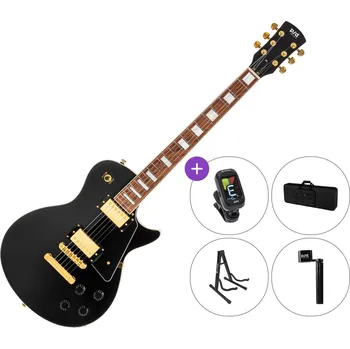 Elektrická kytara PSD Guitars LSP-100 SET 2 Black Elektrická kytara