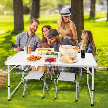 Zahradní sestava Nasenaradi Zahradní piknikový set PiknikExclusive 4+1