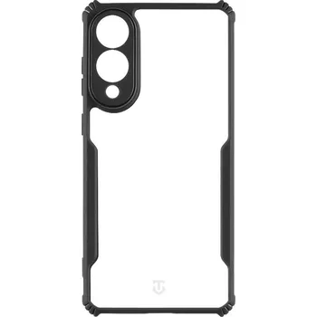 Pouzdro na mobilní telefon Tactical Quantum Stealth kryt pro Samsung Galaxy S25 Edge Clear/Black