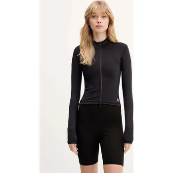 Pánská móda Tričko s dlouhým rukávem Guess Jeans W5BP49.K1092 černá 99X, vel. M