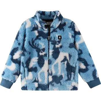 Chlapecká mikina Dětská mikina Reima Turkkinen modrá barva, vzorovaná, 5200288A 5200288A.9BYA 55X, vel. 140