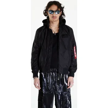 Bunda Alpha Industries MA-1 TT Hood Black/ Black L