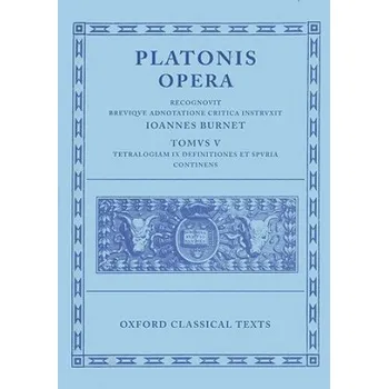 Kniha Plato Opera Vol. V (Plato)(Pevná)