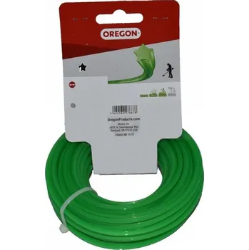 Struna do sekačky Žací struna zelená hvězda Oregon 2,4 mm x 15 m