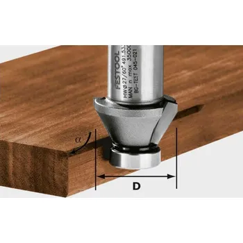 Fréza Fazetovací fréza FESTOOL HW 45°-OFK 500