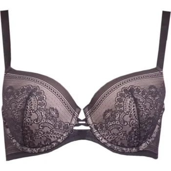 Podprsenka Vyztužená krajková podprsenka Leilieve M9400 fumo velikost 70E