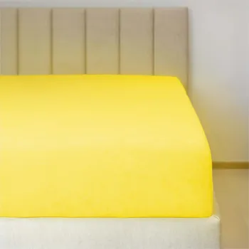 Prostěradlo Froté prostěradlo č.6 citronová 120x200